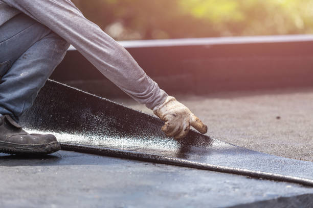 Professional Basement Waterproofing technician working in Neopit, WI